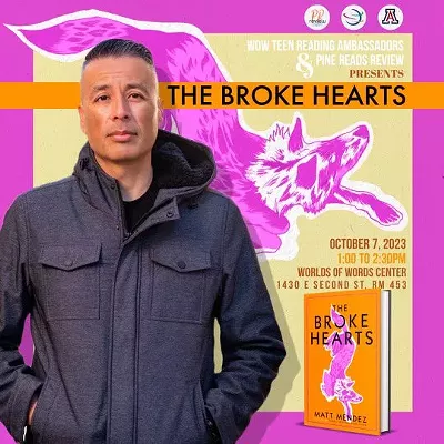 Image: Book Launch: The Broke Hearts by Matt Mendez