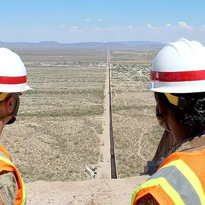 Image: Border wall foes hail order halting project, but say it’s only first step