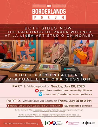 Image: Both Sides Now: Paintings of Paula Wittner at La L&iacute;nea Art Studio