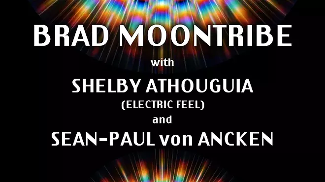 Image: Brad Moontribe with Shelby Athouguia & Sean-Paul von Ancken