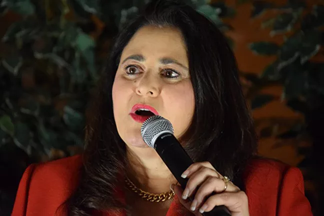 Congressional candidate Lea Marquez Peterson is no fan of marijuana.