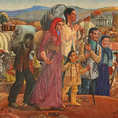 Image: Cherokee Trail of Tears just one of many forced removals of Eastern tribes to Oklahoma