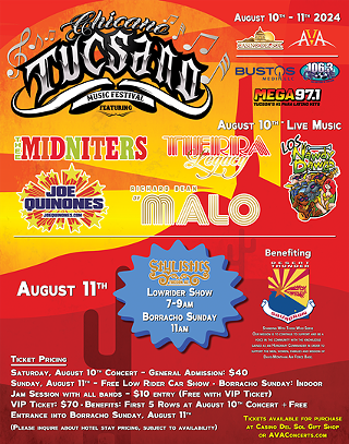 Image: Chicano Tucsano - Featuring Thee Midniters, Tierra Legacy, Richard Bean of Malo, Joe Quinones, and Los Nawdy Dawgs