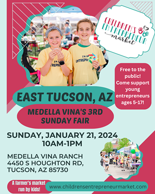 Image: Children's Entrepreneur Market at Medella Vina Ranch