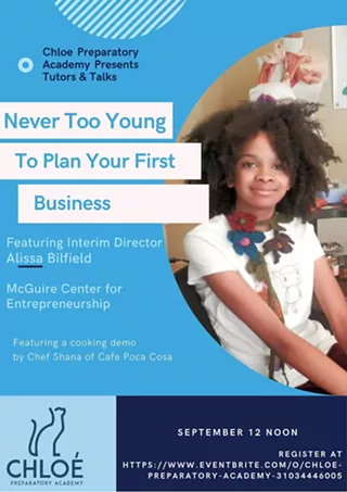 Image: Chloe Preparatory Academy Presents: Tutors & Talks
