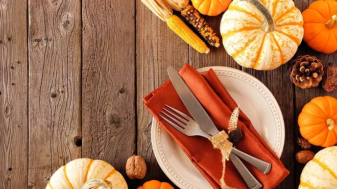 Image: Chow: Grateful for the Grub