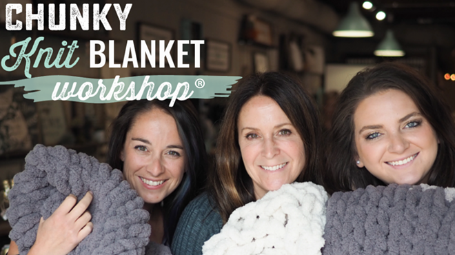 Image: Chunky Knit Blanket Workshop