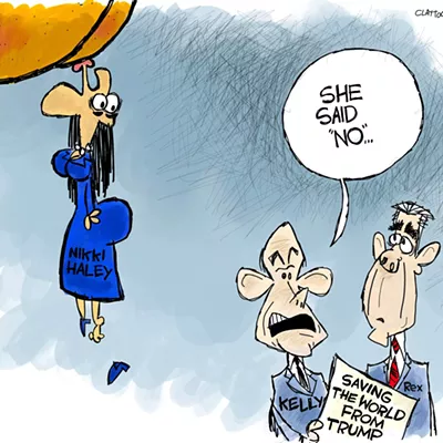Image: Claytoon of the Day: Another Trump Sucker