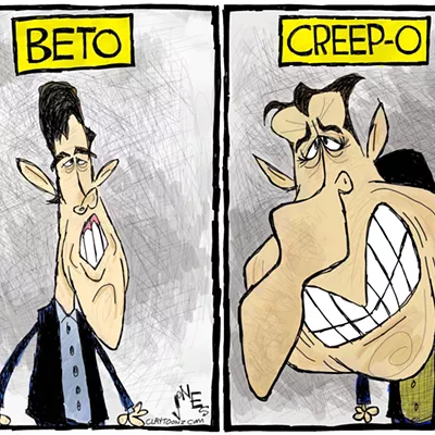 Image: Claytoon of the Day: Beto Vs. Creepo
