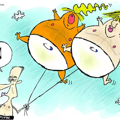 Image: Claytoon of the Day: Boris Baby