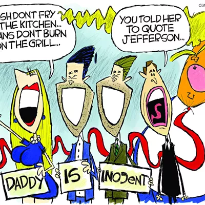 Image: Claytoon of the Day: Brains Don't Burn On The Girl