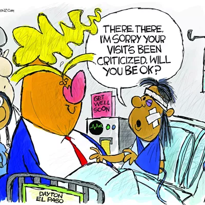 Image: Claytoon of the Day: Consoling The Wounded