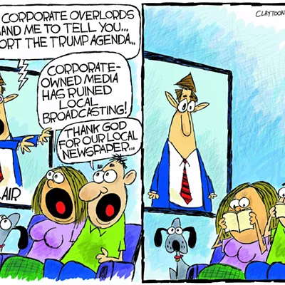 Image: Claytoon of the Day: Ensnared By Sinclair