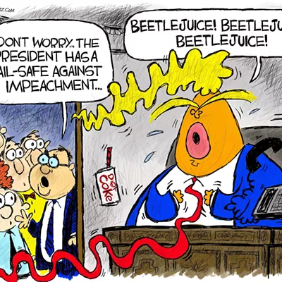 Image: Claytoon of the Day: Impeach! Impeach! Impeach!