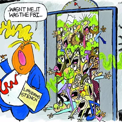 Image: Claytoon of the Day: Lingering Stench