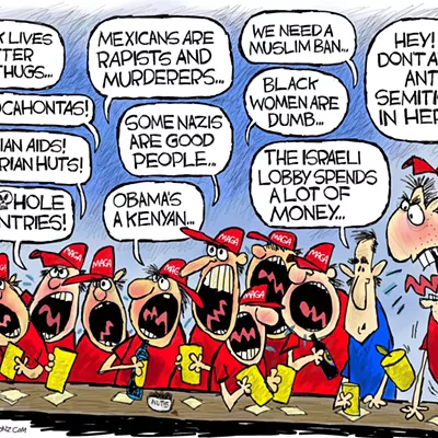 Image: Claytoon of the Day: MAGA Tolerance