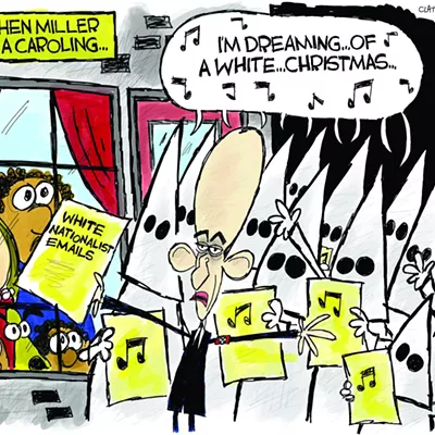 Image: Claytoon of the Day: Miller Gets His White On