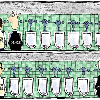 Image: Claytoon of the Day: Peter On Pence