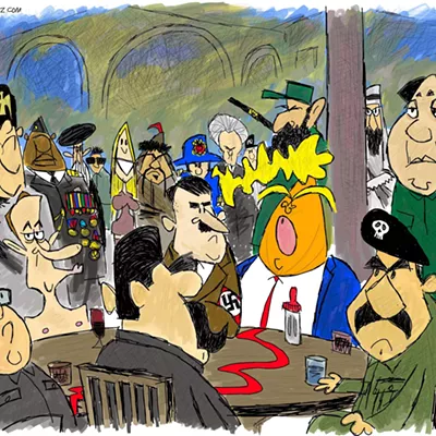 Image: Claytoon of the Day: The Autocratic Club