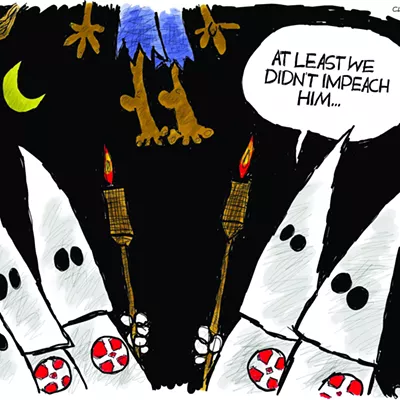 Image: Claytoon of the Day: Trump Lynching