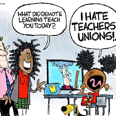 Image: Claytoon: Fun With Teachers Unions