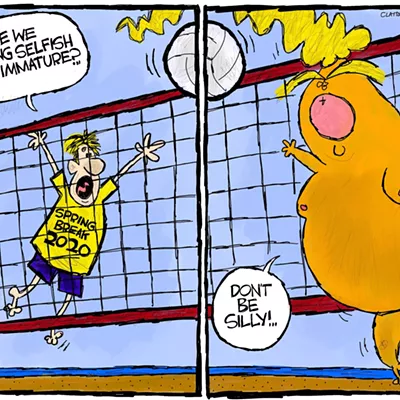 Image: Claytoonz: Bouncy Bouncy Beach Bums