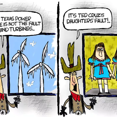 Image: Claytoonz: Creepy Wind Turbines