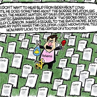 Image: Claytoonz: Deflection With DeSantis