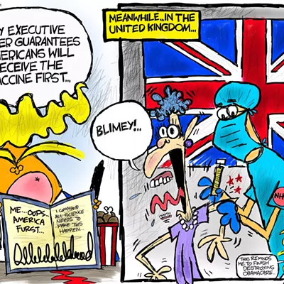 Image: Claytoonz: Executive Vaccine Fail