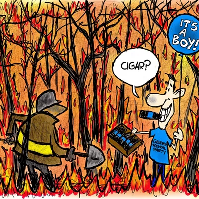 Image: Claytoonz: Gender Wildfire Party