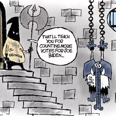 Image: Claytoonz: Hanging On a Vote Count
