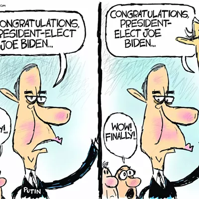 Image: Claytoonz: Putin's Cue