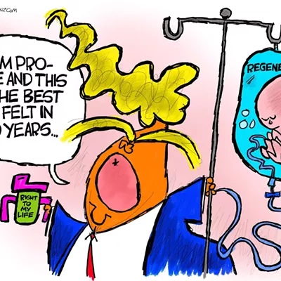 Image: Claytoonz: Regenerating Trump