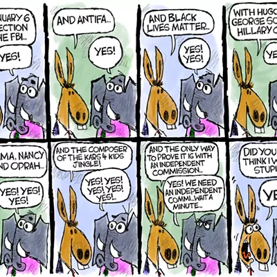 Image: Claytoonz: Republican Rabbit Holes
