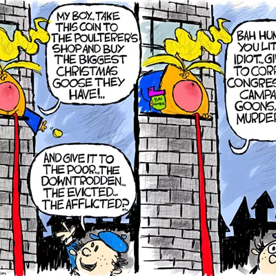 Image: Claytoonz: Scrooge McTrump