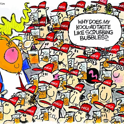 Image: Claytoonz: Trumpy Bubbles