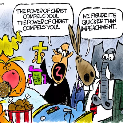 Image: Claytoonz: White House Exorcism