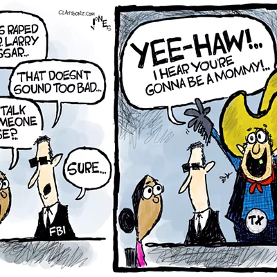 Image: Claytoonz: Yee-Hawing For Nassar