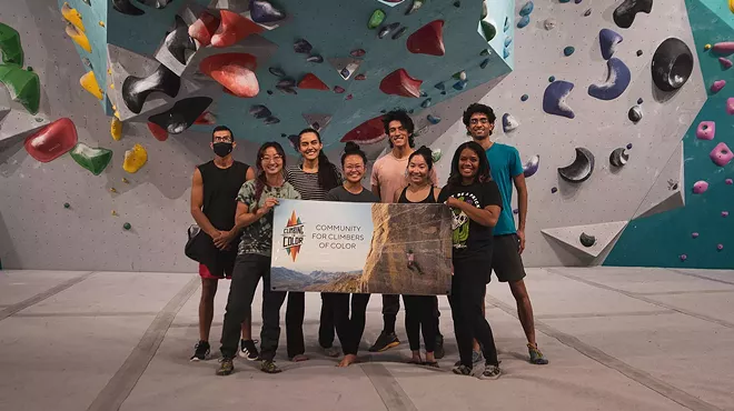 Image: Climbing in Color hosts Higher Ground fundraiser