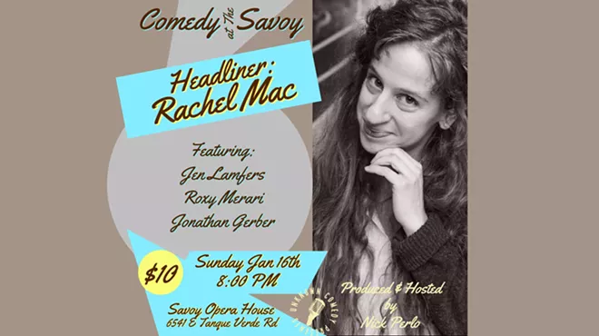 Image: Comedy at the Savoy with Headliner Rachel Mac!!