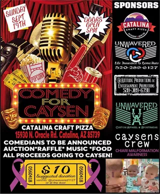Image: Comedy for Caysen