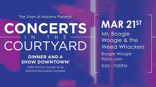 Image: Concerts in the Courtyard - Mr. Boogie Woogie & the Weed Whackers
