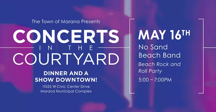 Concerts in the Courtyard - No Sand Beach Band