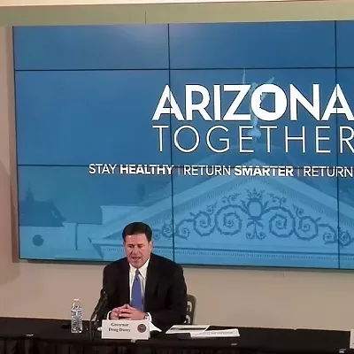 Image: COVID-19 in Arizona: Ducey says state will keep reopening despite surge in cases