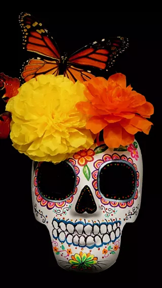 Image: Day of the Dead Paper Mask