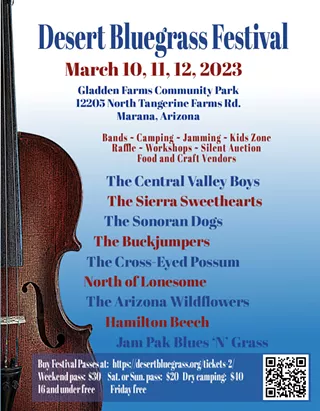 Image: Desert Bluegrass Festival