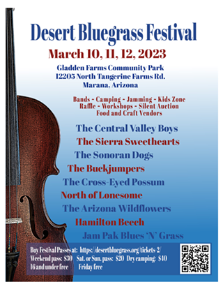 Image: Desert Bluegrass Festival