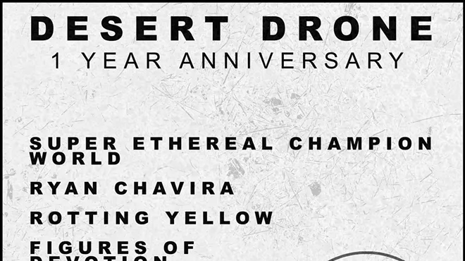 Image: Desert Drone 1 Year Wooden Tooth Downtown