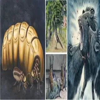 Image: Desert Fables: Illustrations from The Neotenic Queen
