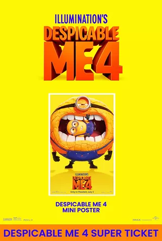 Image: Despicable Me 4 Super Ticket
